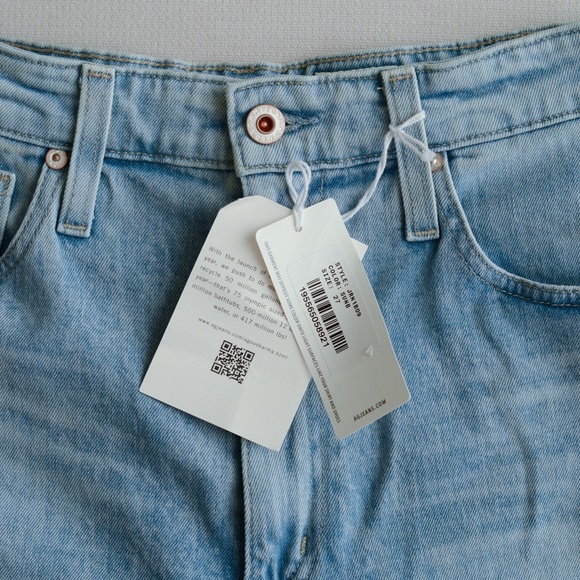 NEW AG Denim Renn Jeans Super High Rise 27 - Picture 5 of 9